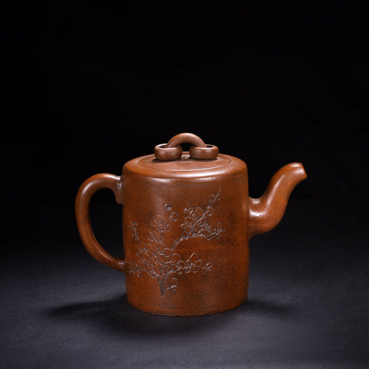 Chinese Yixing Zisha Clay Handmade Exquisite Teapot（兰香 底宽：顾景舟）