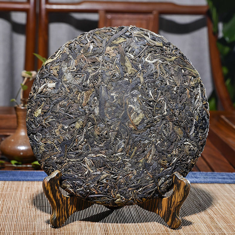 2008 Yr Sanpa Lao Ban Zhang Raw Puerh 100% Natural Pu-erh Shen Puer Tea 357g