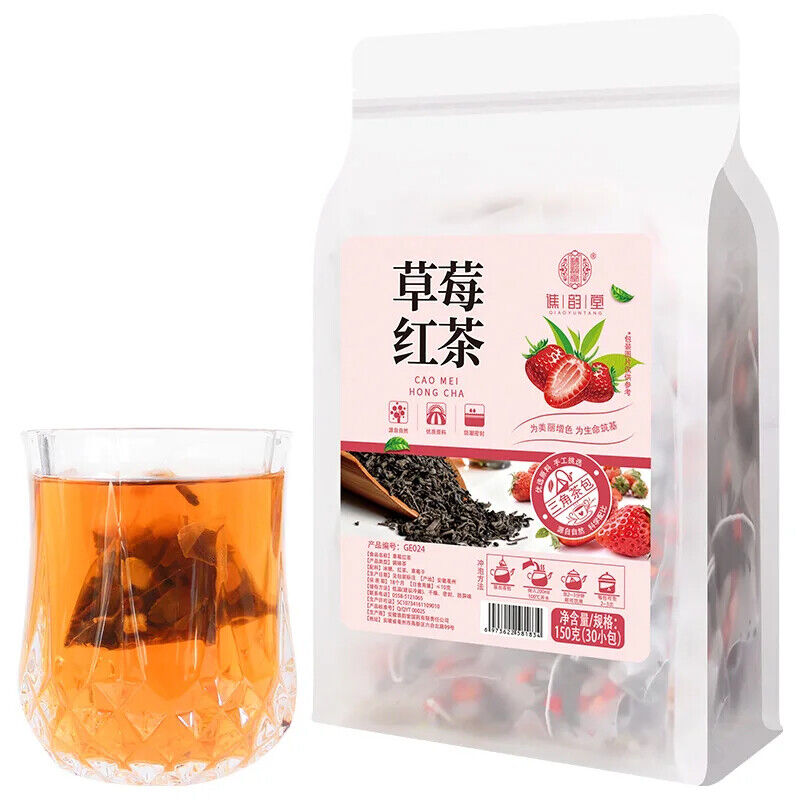 Strawberry Black Tea Herbal Tea 150g