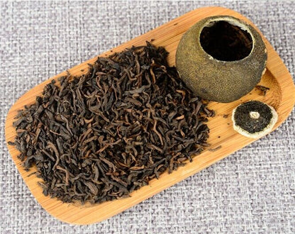 250g/box Yunnan Puer Mini Green Orange Peel ChenPi Citrus Pu'er Puerh Tea