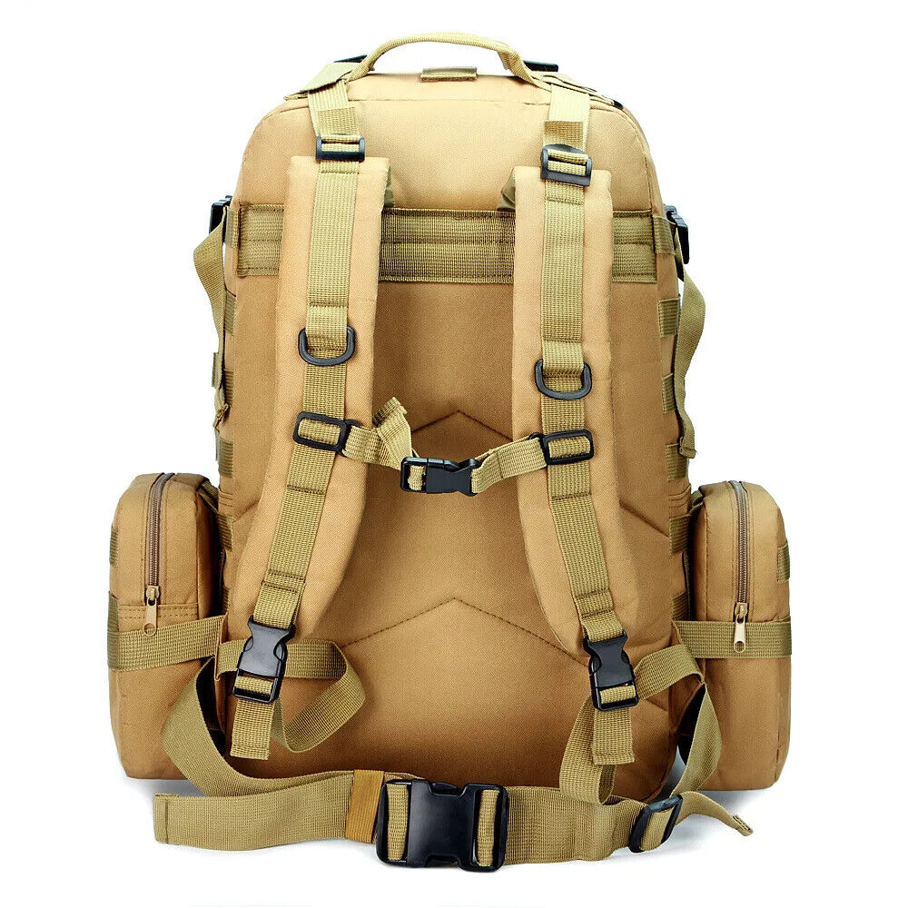 50L Tactical Backpack Backpacks Sport Bags Outdoor Trekking Camping Rucksack