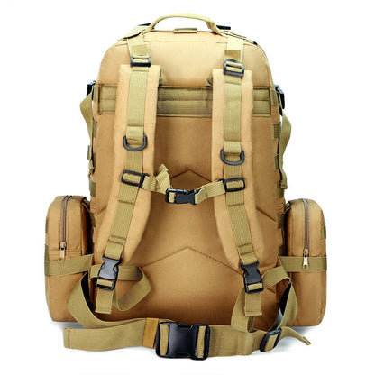 50L Tactical Backpack Backpacks Sport Bags Outdoor Trekking Camping Rucksack