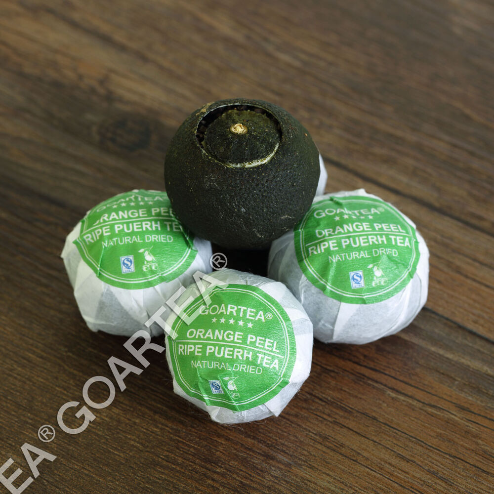 HELLOYOUNG 100g Nonpareil Supreme Orange Peel Chenpi Citru Puer Puerh Ripe Tea