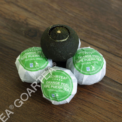 HELLOYOUNG 100g Nonpareil Supreme Orange Peel Chenpi Citru Puer Puerh Ripe Tea