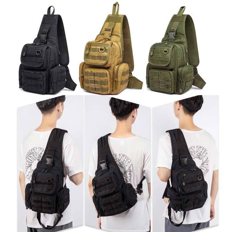 Bag Chest Hunting Backpack Outdoor Camping Hiking Shoulder Men Bags