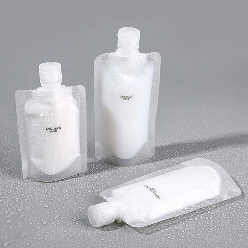 Makeup Fluid Bottle Packaging Bottle Portable Travel Bottle Cosmetic Packing Bag