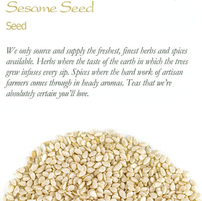 Sesame Seed White Organic Quality - Raw and Shelless 200g