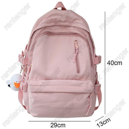 2022 NEW Girl Bag Women College Student Backpack School Bag Book Backpack