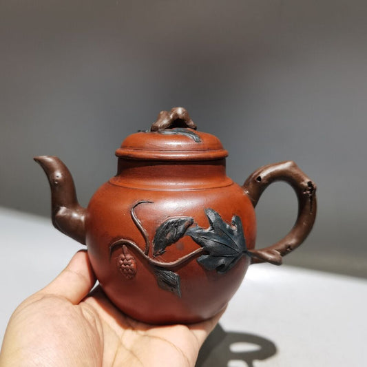 vintage China yixing purple clay teapot zisha ceremony fashion gift teaware art