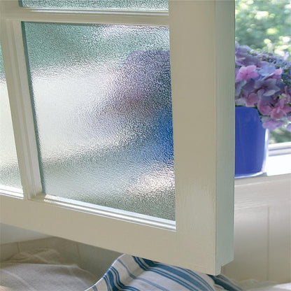 Window Film PVC Rain Pattern Static Cling No Glue Privacy Sticker Reusable Decal