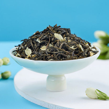 Healthy Herbal Tea Ba Ma Cha Ye Jasmine Flower Green Tea 八马茶叶 烘青茶茉莉花茶 清香型 花香馥郁