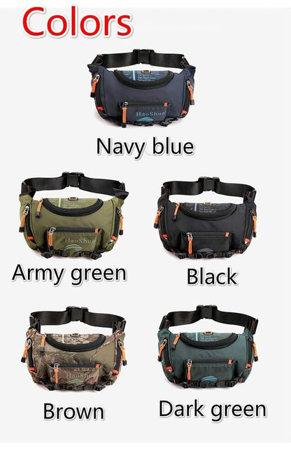 Oxford Men's Belt Pack Shoulder Bag Travel Bum Sling Chest Waist Bags