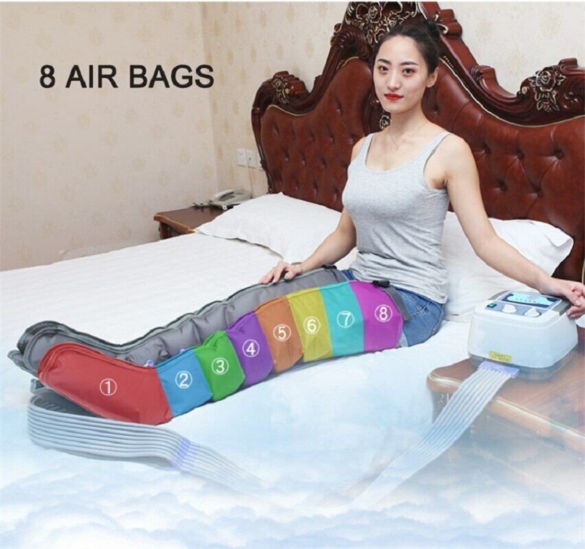 Electric air compression massager waist leg pump pack leg pain medicine before massage-