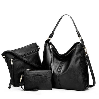 3-piece Suits Women Bag Shoulder Bag Handbag Women Ladies Purse Tote Bag