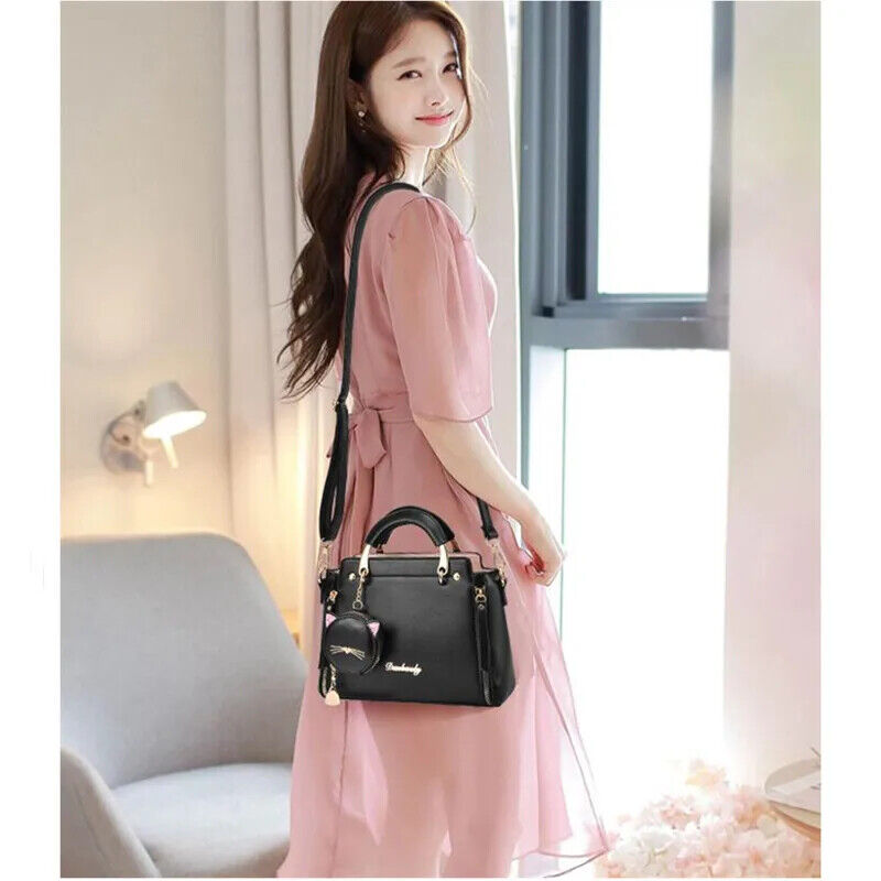 Summer Women Bag Totes Ladies Shoulder Purse & Handbag Sweet White Shoulder