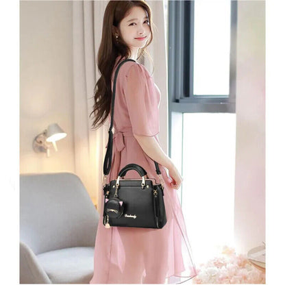 Summer Women Bag Totes Ladies Shoulder Purse & Handbag Sweet White Shoulder