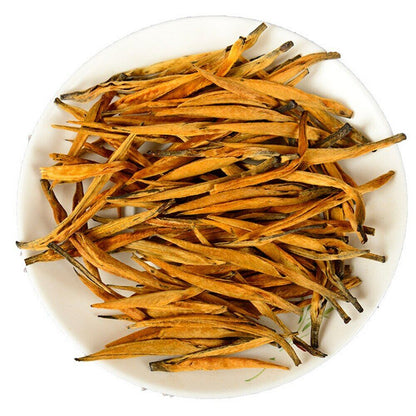 Yunnan Fengqing Big Golden Needle Tea Big Single BudBlackChinese Tea100g-
