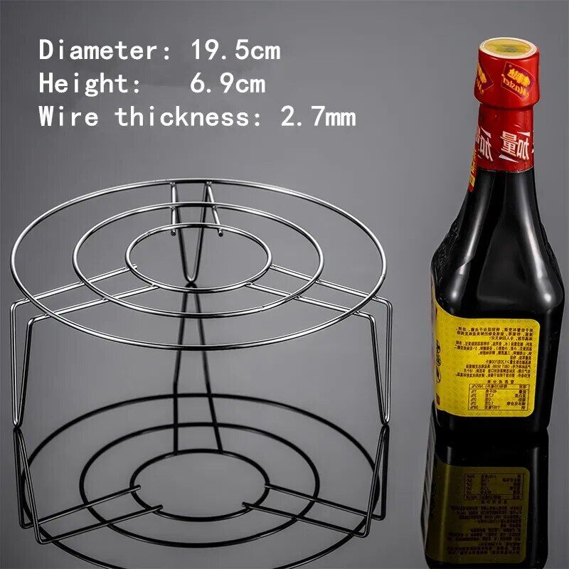 Cookware Steamers Thick Stainless Steel Food Kitchen Rack Insert Steaming Stands