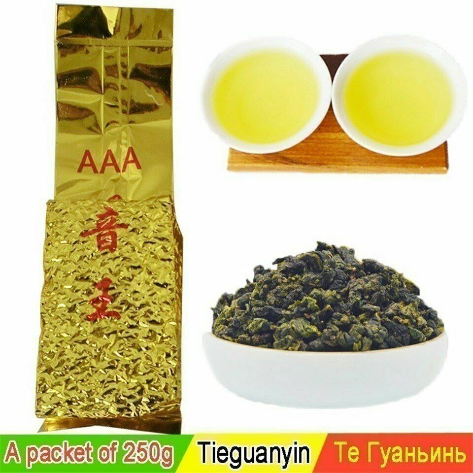 Premium Tie Guan Yin Oolong Tea Strong Aroma China Fujian Anxi Iron Goddess 250g