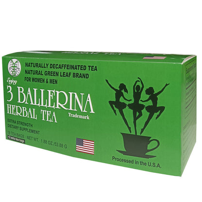 3 BALLERINA TEA Extra Strenght Dietary Supplyment Herb Tea Slimming 18 Bags