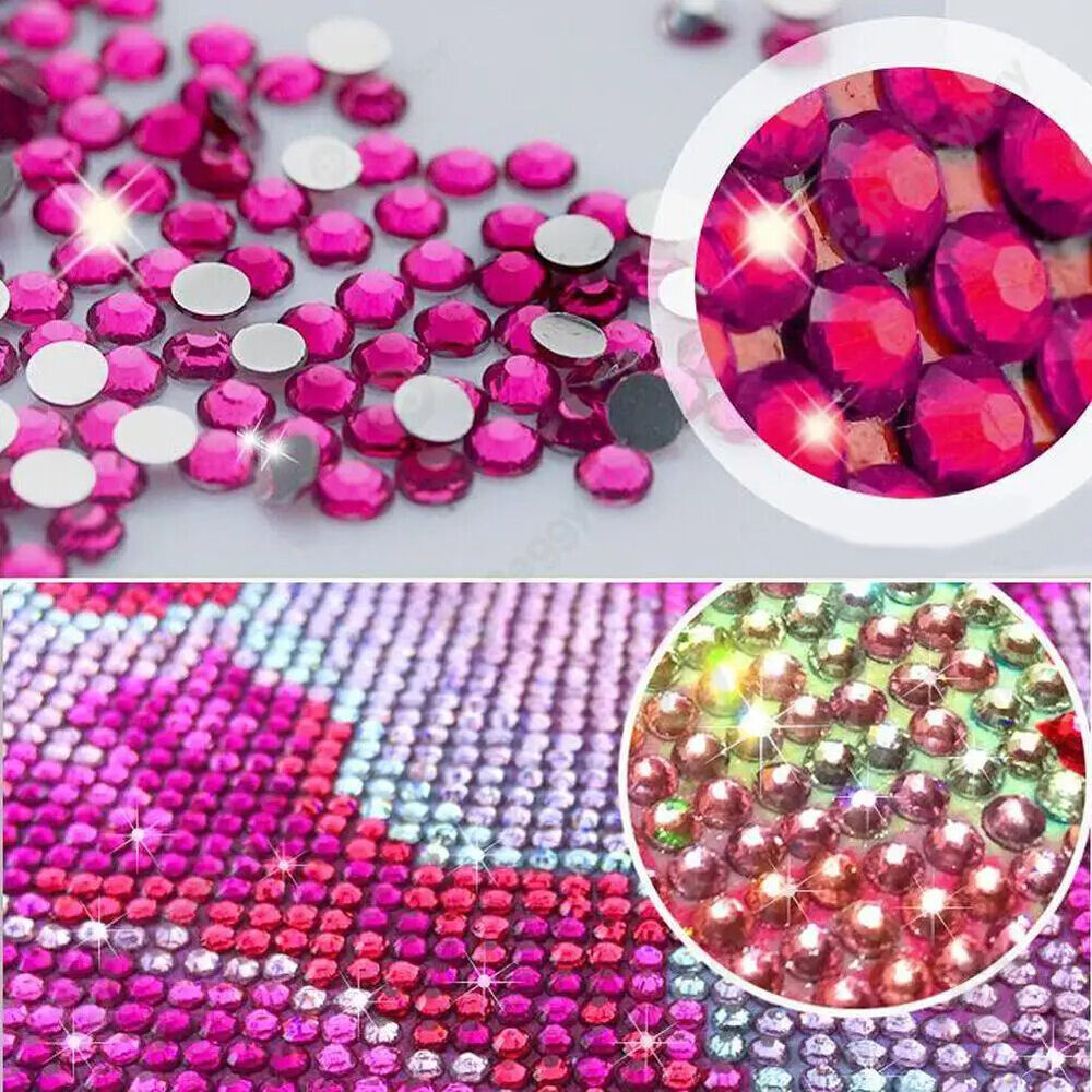 Diamond Painting Sparkle Beads Diamonds Set Pack 200Pcs/Bag 500Pcs/Bag
