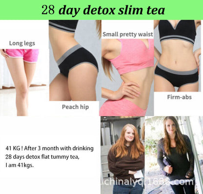 14 Days Detox Slimming Tea Herbal Tea 28 Days Flat Tummy Tea