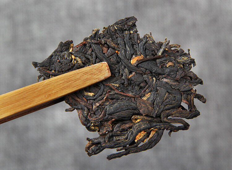 357g Yunnan Old Tree Black Chinese Tea Dianhong Feng Qing Red Black Tea Cake