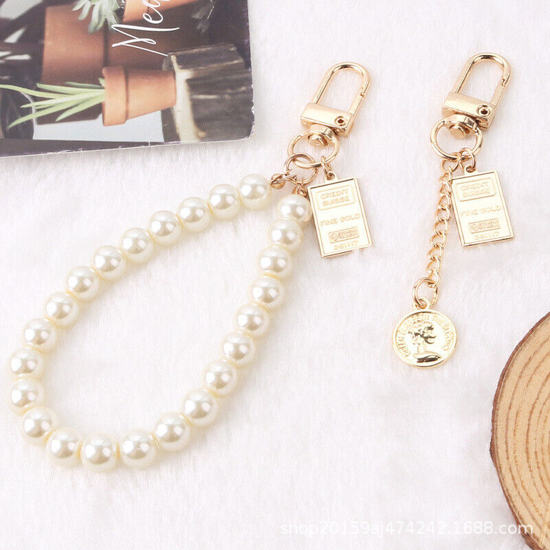 New Letter Key Ring Card Pendant Mobile Phone Case Chain Bag Pendant Keychain