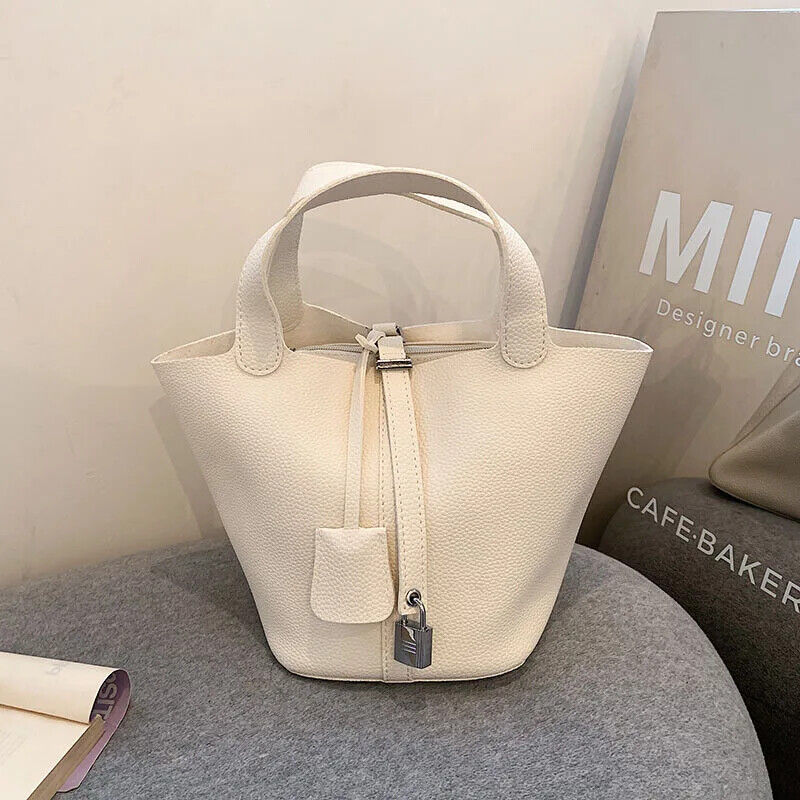 Bucket Bags Women Dumplings Bags Office Ladies Bags Clutch Bags