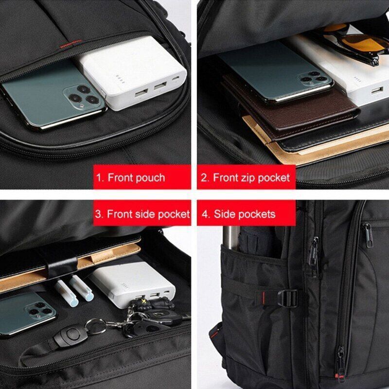 15.6 Inch Laptop Backpack Men Travel Backpack Luggage Rucksack Male School Bag