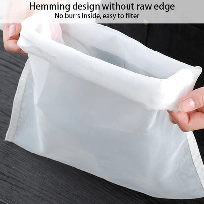 Filter Bags Nylon Vegetable Milk Strainers Sieve Drain Tea Cheese Cloth Colander
