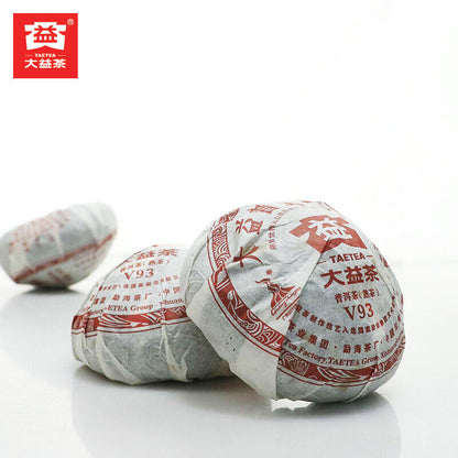 Pu Erh TAETEA V93 Tea * 2010 Menghai Dayi Pu-erh Tea Tuo Cha Puer Ripe Tuocha