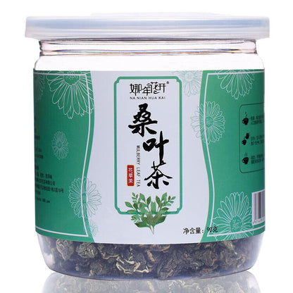 90g Canned Mulberry Leaf Tea Fresh Mulberry Leaf Granular Flower Fruit Tea