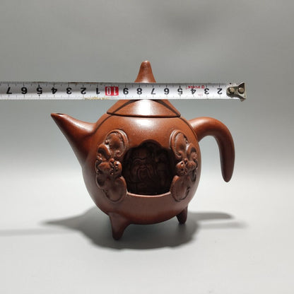 Vintage Chinese Yixing Purple Clay Teapot Zisha Ceremony Teaware Collection Rare