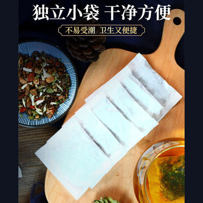 150g 5*30bags fuling zhizi juju teahealthy herbal tea北京同仁堂茯苓栀子菊苣茶决明子桑叶蒲公英葛根天然降酸茶