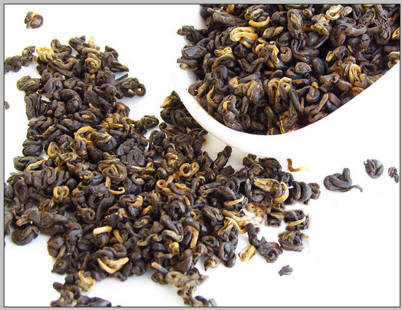 200g Yunnan Dianhong Black Tea Curled (1 Bud 1 Leaf ) Dian Hong Tea Chinese Tea