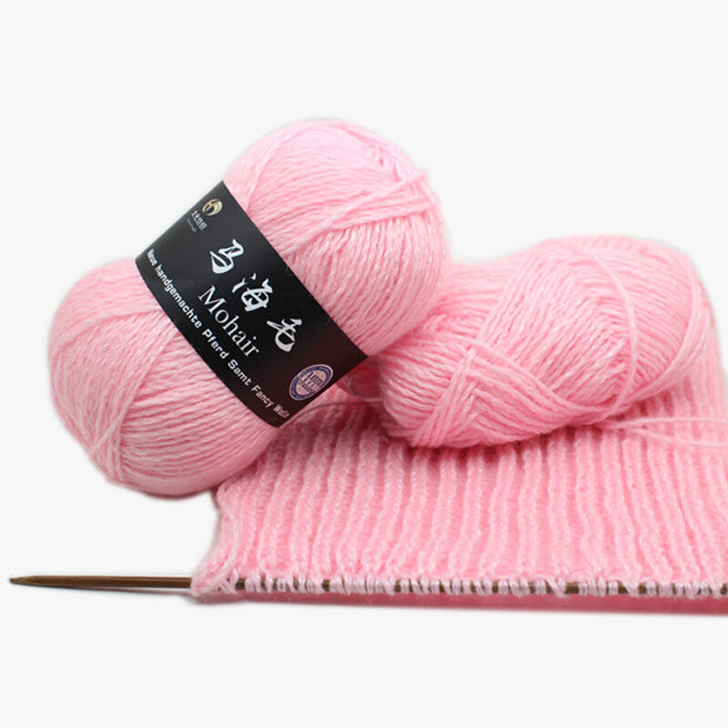 Hot Sale 100g Soft Mohair Cashmere Yarn Thick Woven Knitting Wool Crochet Yarn