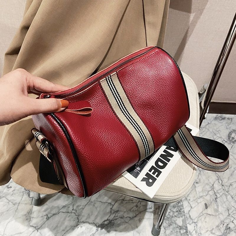 Genuine Leather Handbag Fashion Bags Messenger Shoulder Bag High Quality Cowhide