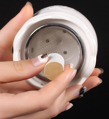 Lotus Moxibustion Pot Ceramic Moxa Box Portable Wormwood Gua Sha Massage Tool 艾灸