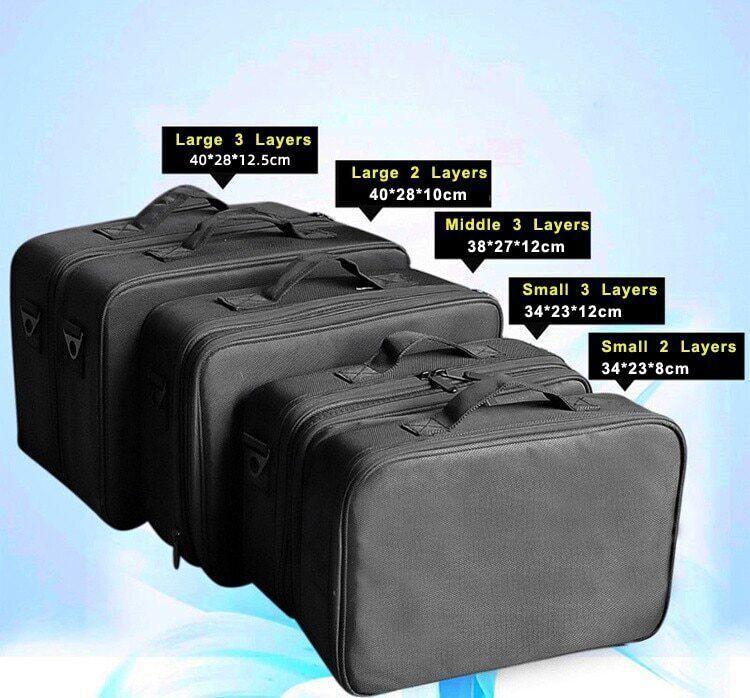Make Up Bag Professional Makeup Case Makeup Cosmetic Case Storage Bag