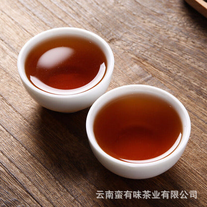 500g Yunnan Pu'er Tea Menghai Nuoxiang Ripe Tea Fossil Crushed Silver (No. C3)