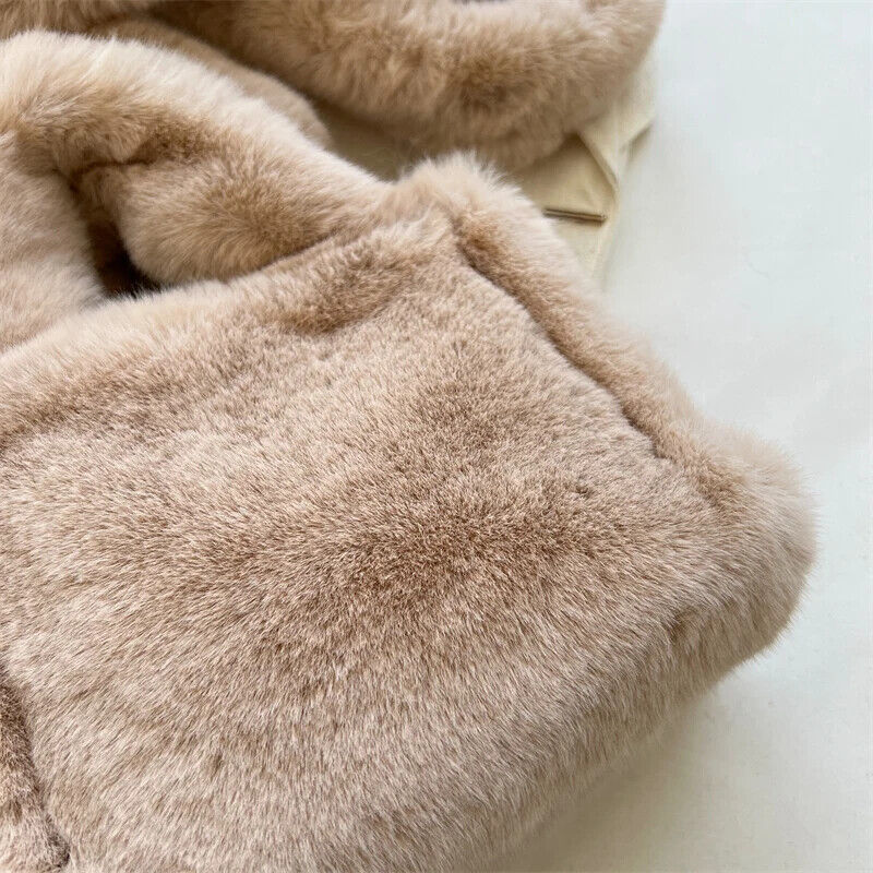 Bag Plush Handbag Cute Warm Shoulder Crossbody Bag Women