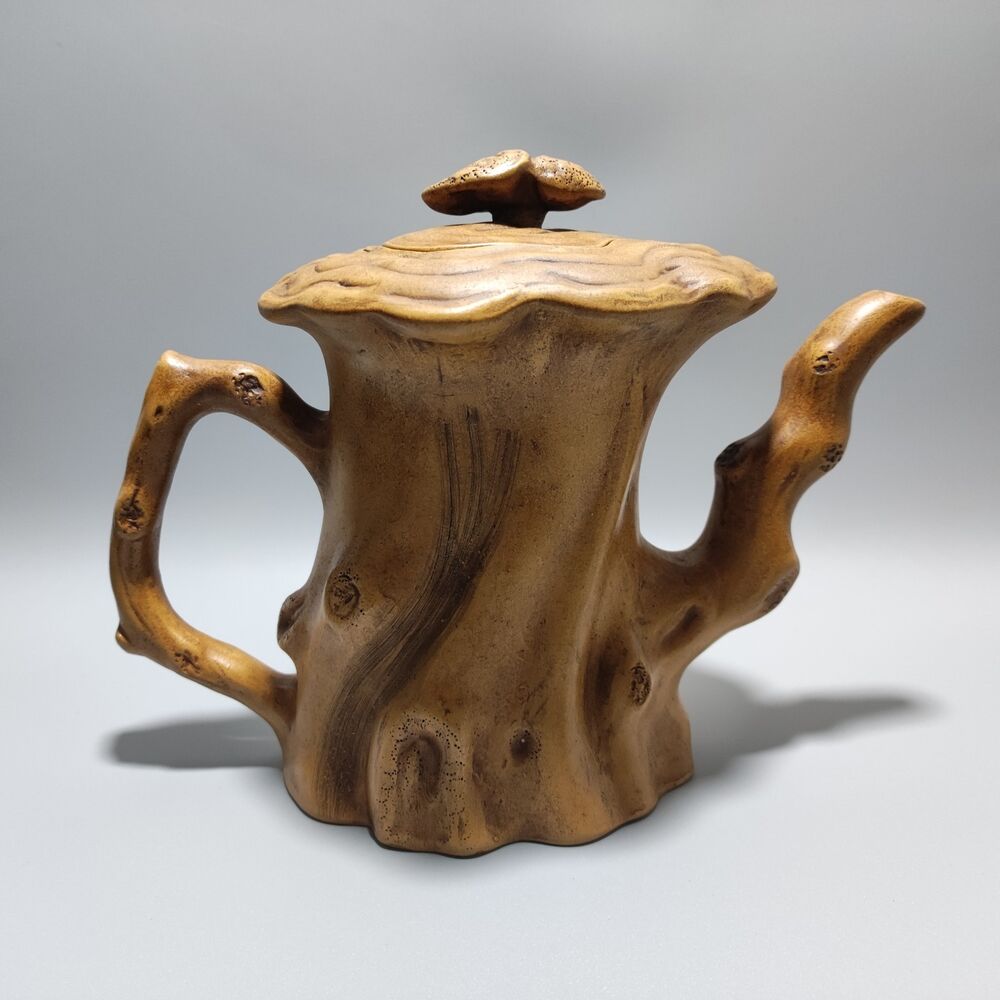 Vintage Chinese Yixing Purple Clay Teapot Zisha Ceremony Collection Rare Large