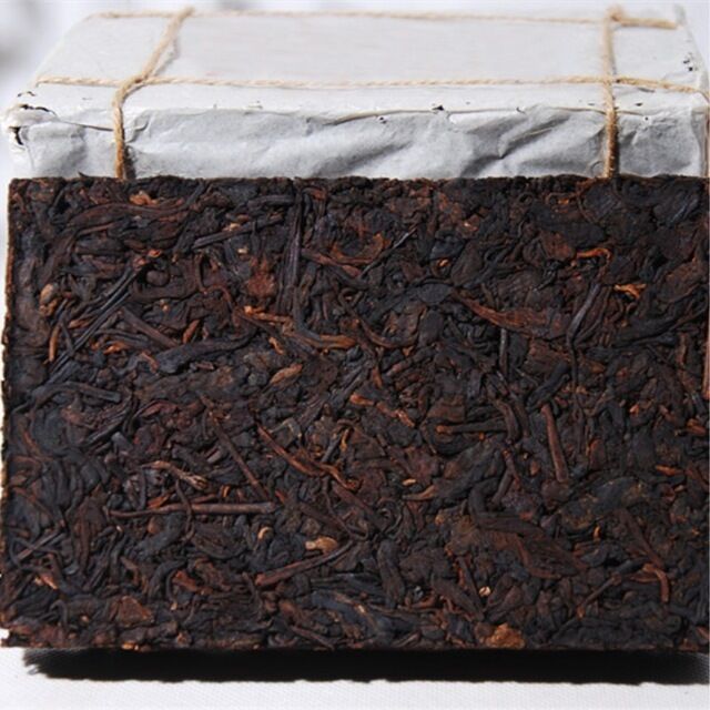 250g Yunnan Aged Pu'er Black Tea 7581 Puer Tea Brick Special Offer Healthy Drink