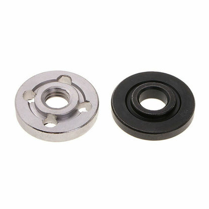 6Pcs/Lot Lock Nuts Flange Toothed Inner Outer Kit Angle Grinder Tool Accessories