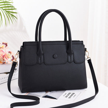 2023 Womens PU Leather Handbags Shoulder Messenger Tote Travel Crossbody Bag