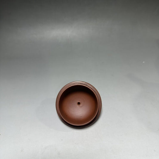 vintage chinese yixing purple clay teapot zisha ceremony carving Collectible art
