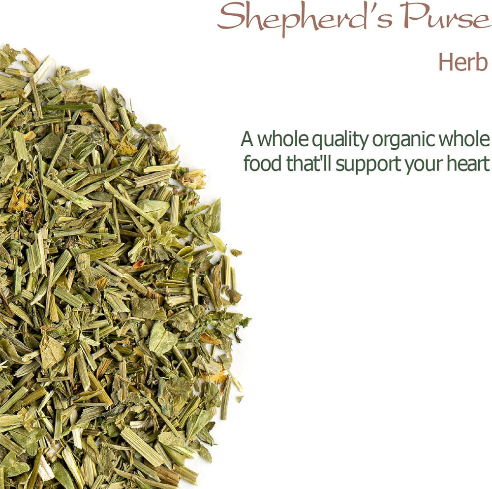 Shepherd's Purse Organic Herb Tea - Shepherds Purse - Sheperds Purse Herbs 100g