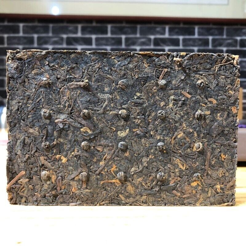 2021 China Tea Yunnan 7581 Ripe Puer Tea Brick Shu Pu-erh Tea Brick 250g Box