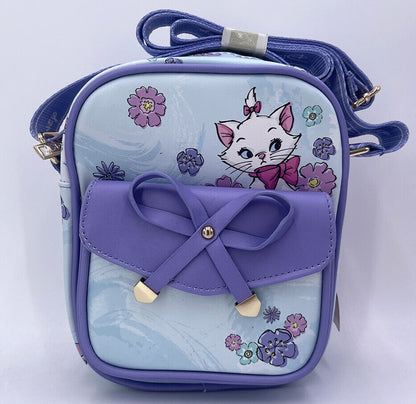 Disney Thomas The Aristocats Rare Purple Duchess 8.5" Lady Purse Crossbody Bag